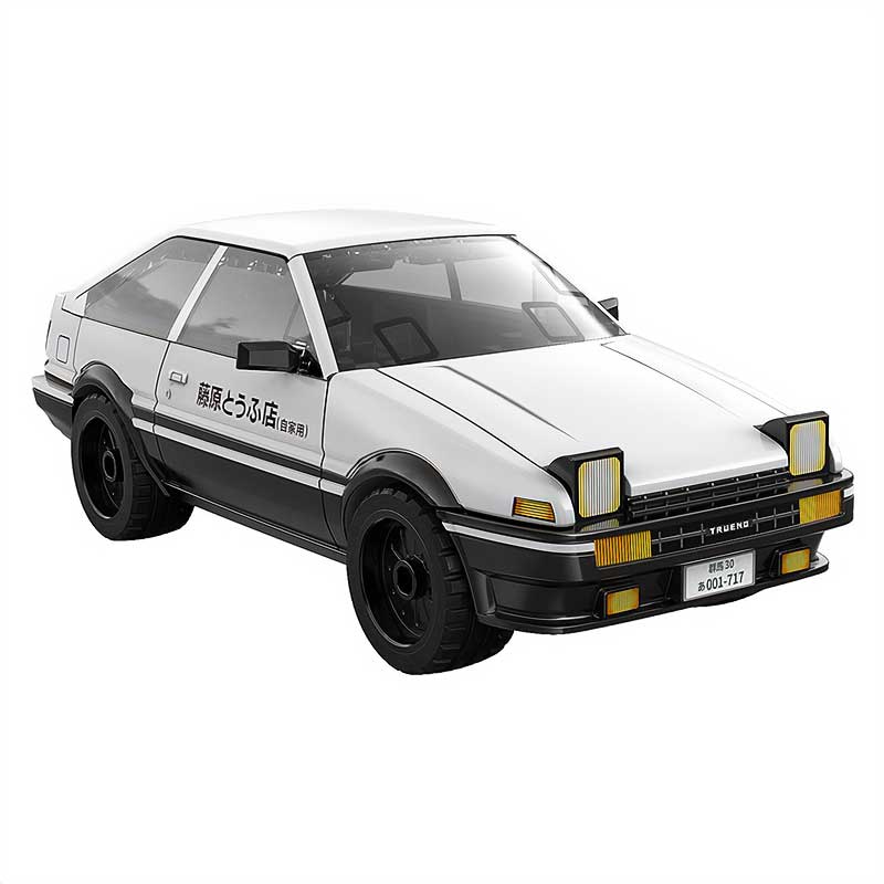 Initial D Toyota AR86 Trueno - Armable de Bloques - CADA