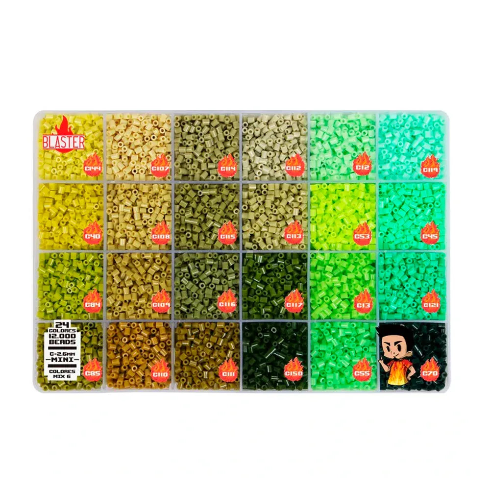 Caja Organizadora 24 Espacios - 12.000 Beads MINI 2.6mm