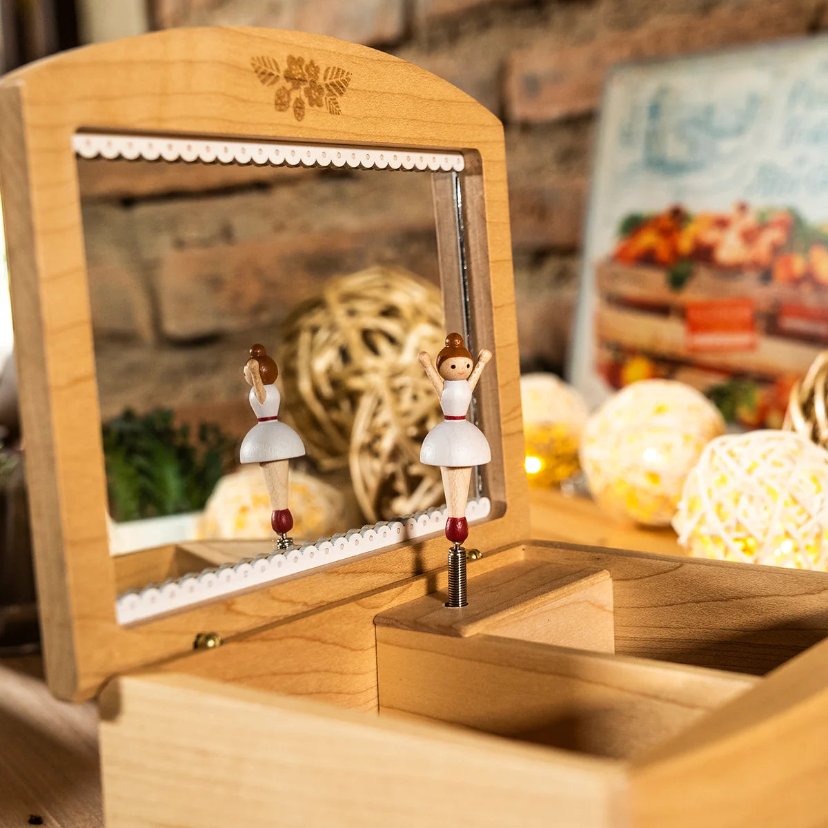 Cajita Musical - Joyero Strawberry - Wooderful Life