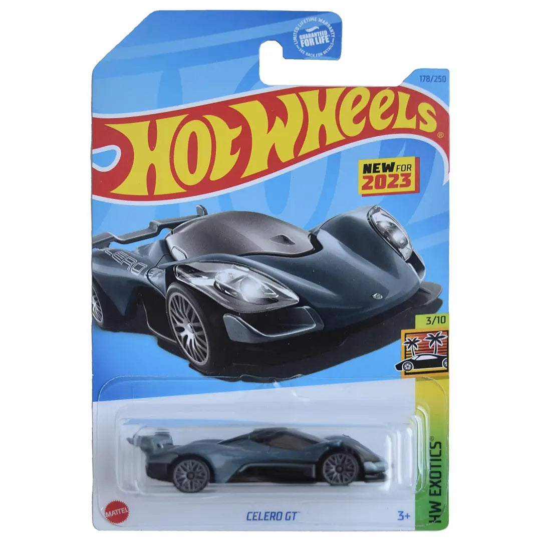 Celero GT - Exotics 3/10 - Hot Wheels