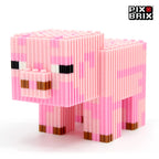 Cerdito Armable 3D - Minecraft - Pix Brix
