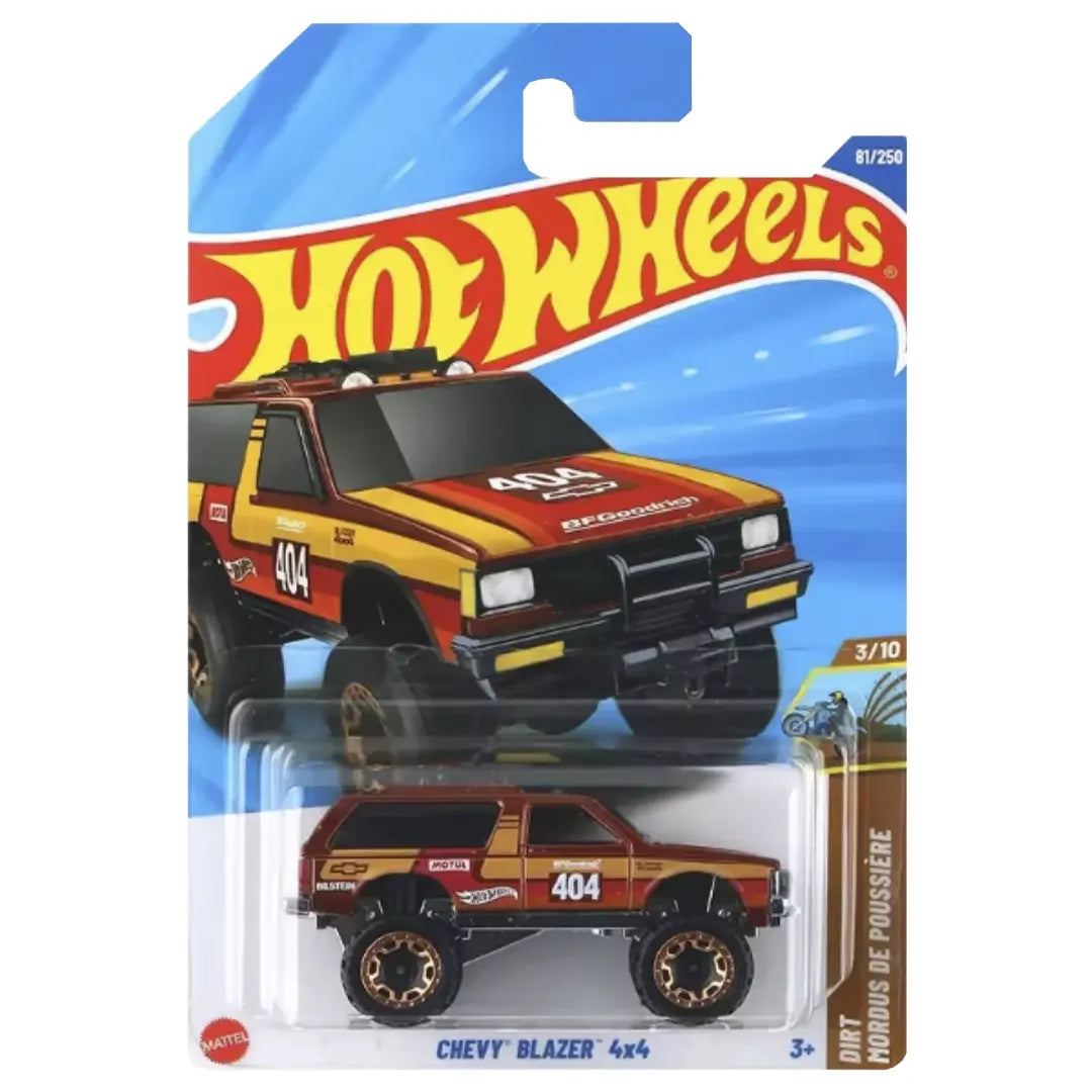 Chevy Blazer 4x4 - Dirt 3/10 - Hot Wheels