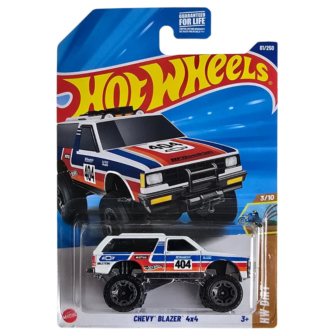 Chevy Blazer 4x4 - Dirt 3/10 - Hot Wheels