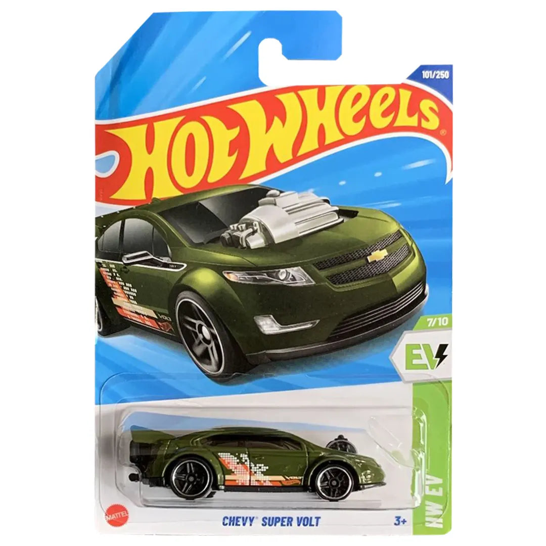 Chevy Super Volt - Ev 7/10 - Hot Wheels