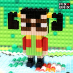 Chilindrina Armable 3D - Chavo del 8 - Pix Brix