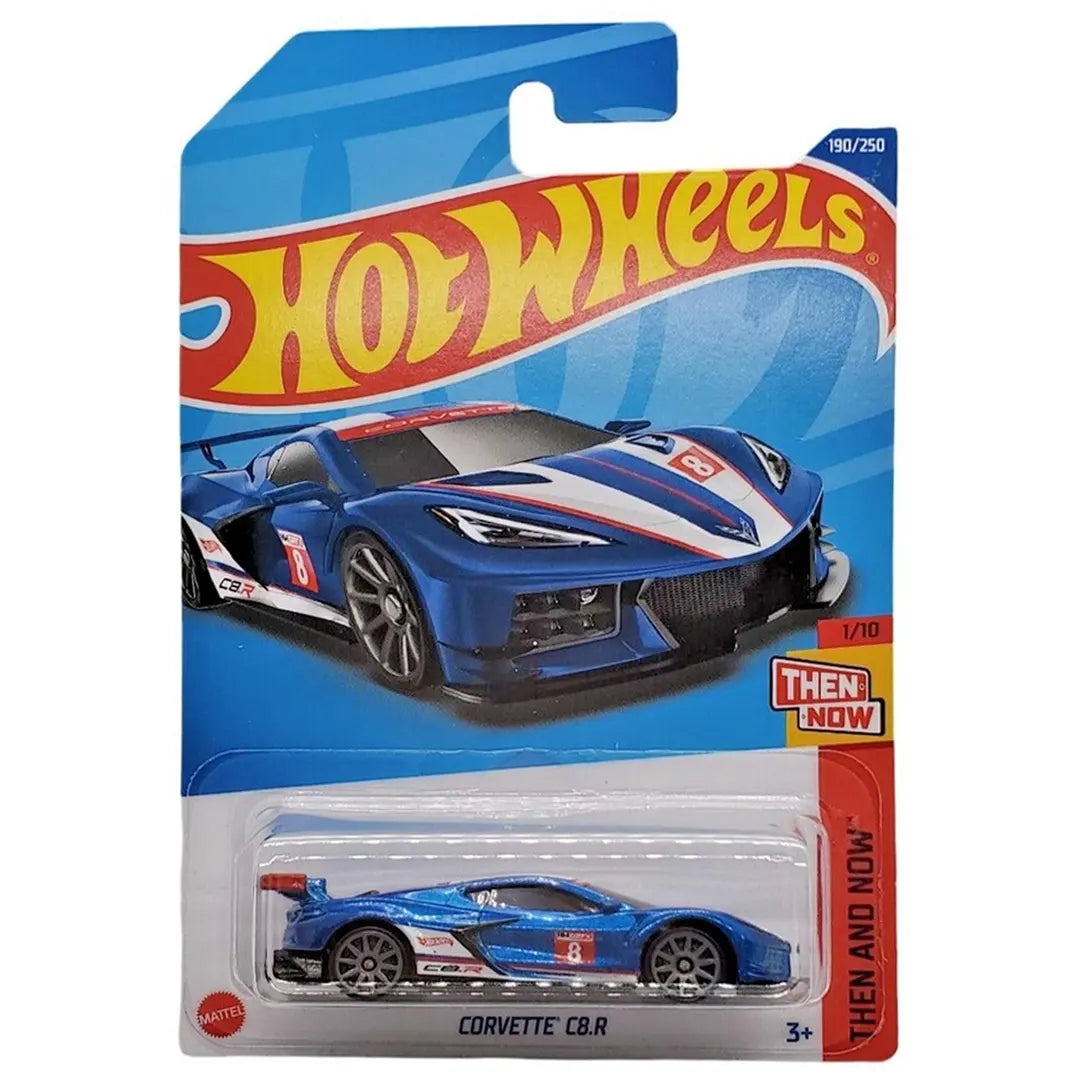 Corvette C8.R - Then And Now 1/10 - Hot Wheels