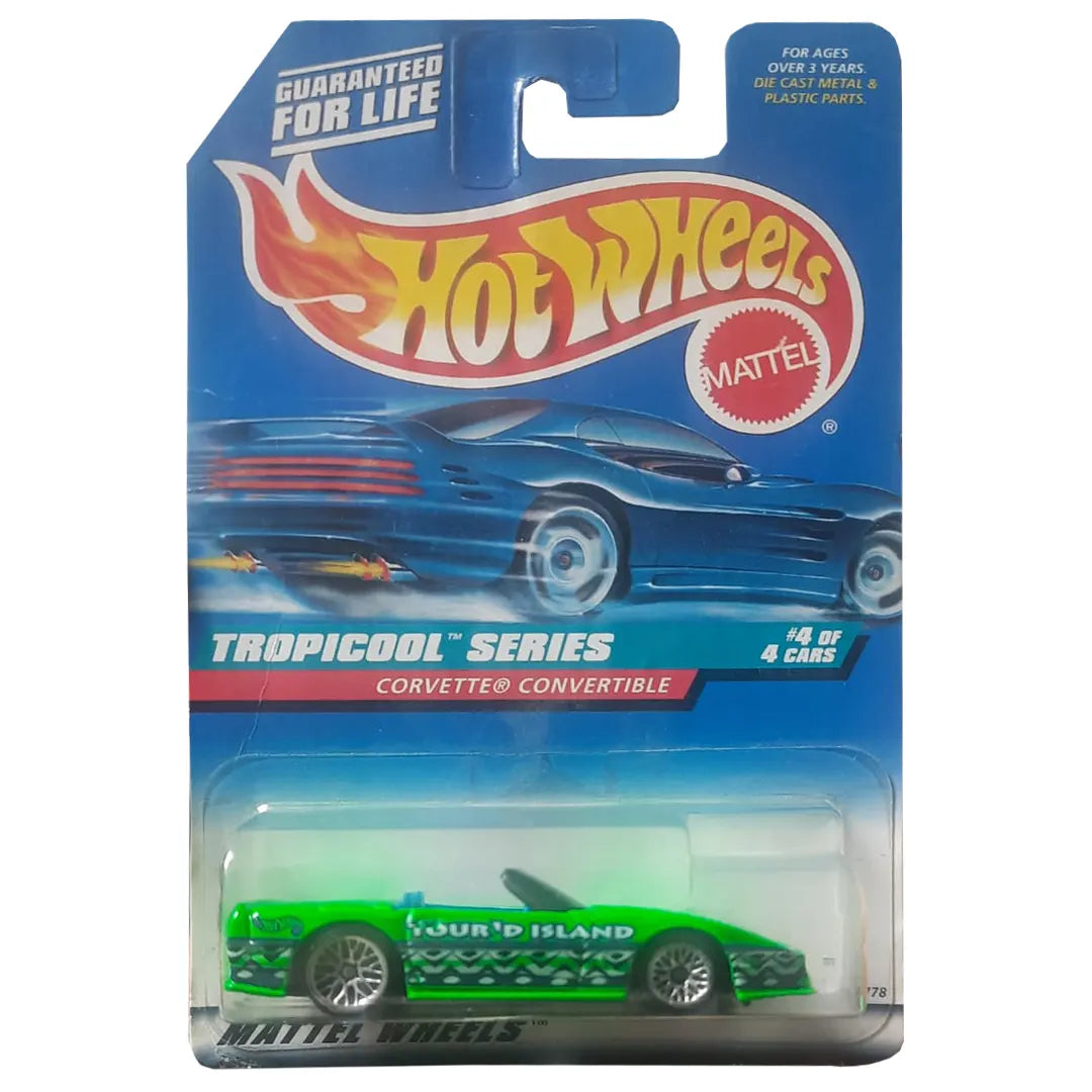 Corvette Convertible - Tropical Series 4/4 - Hot Wheels