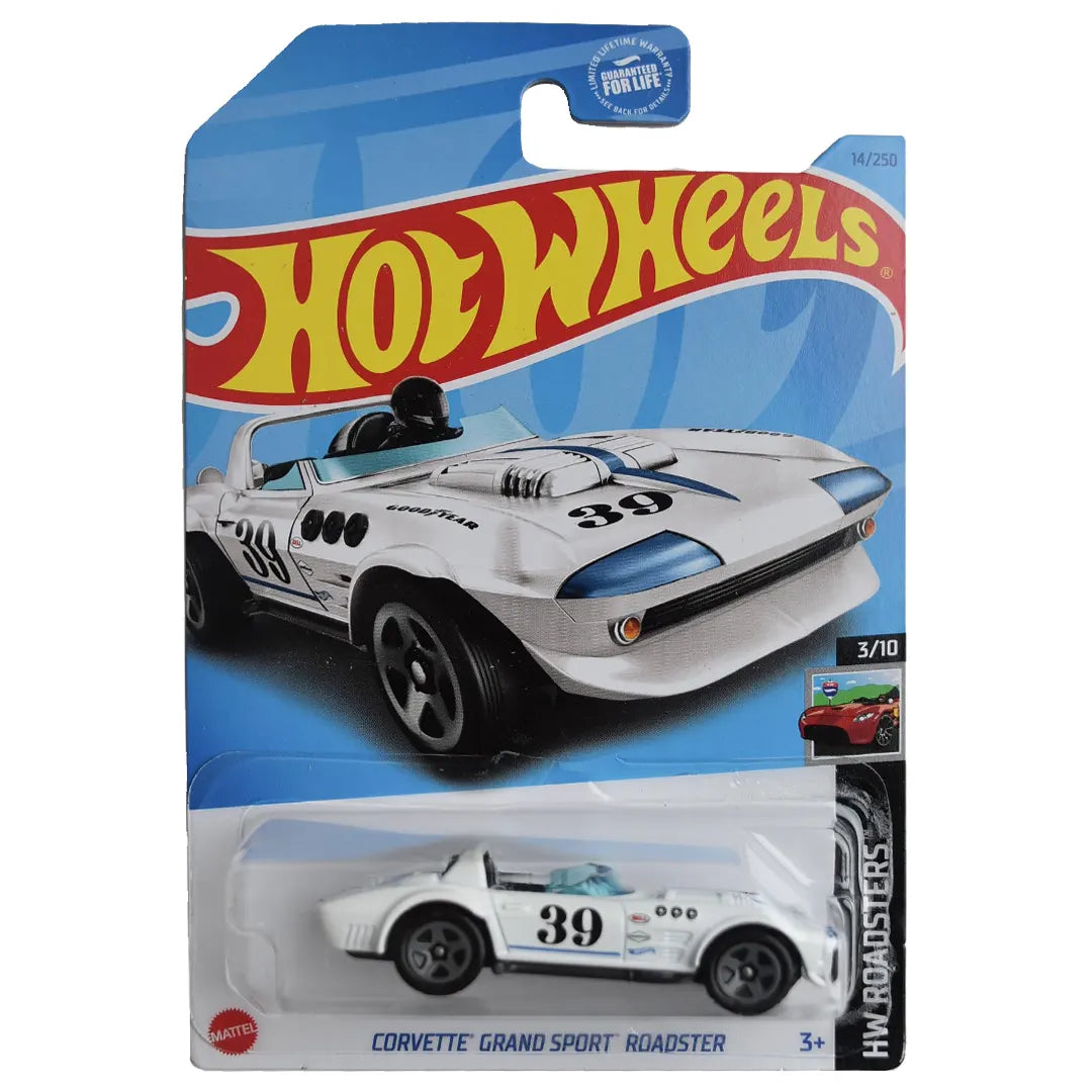 Corvette Grand Sport Roadster - Roadsters 3/10 - Hot Wheels
