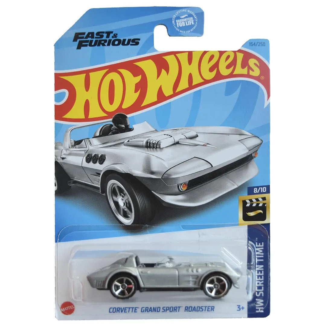 Corvette Grand Sport Roadster - Screen Time 8/10 - Hot Wheels