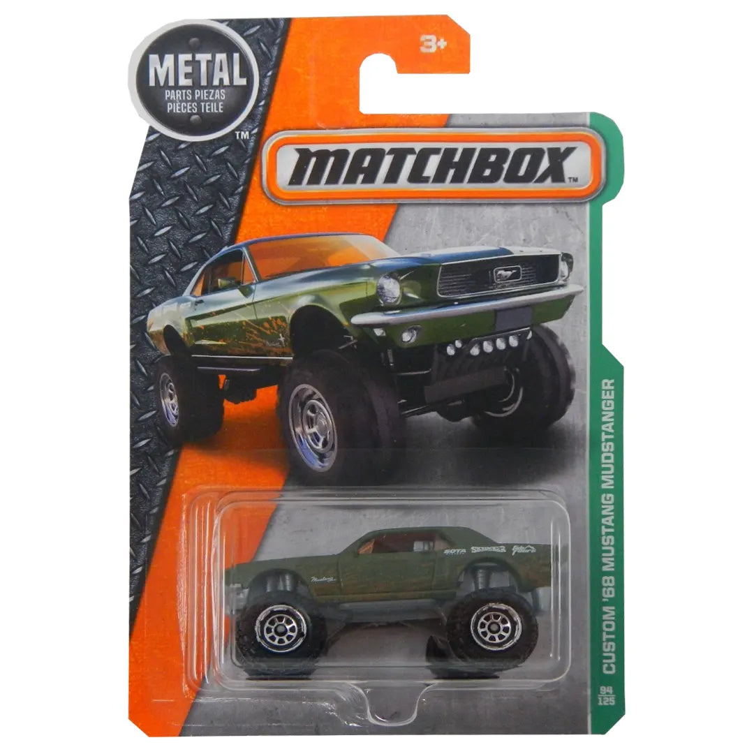 Custom 68 Mustang Mudstanger - 94/125 - 2015 - Matchbox