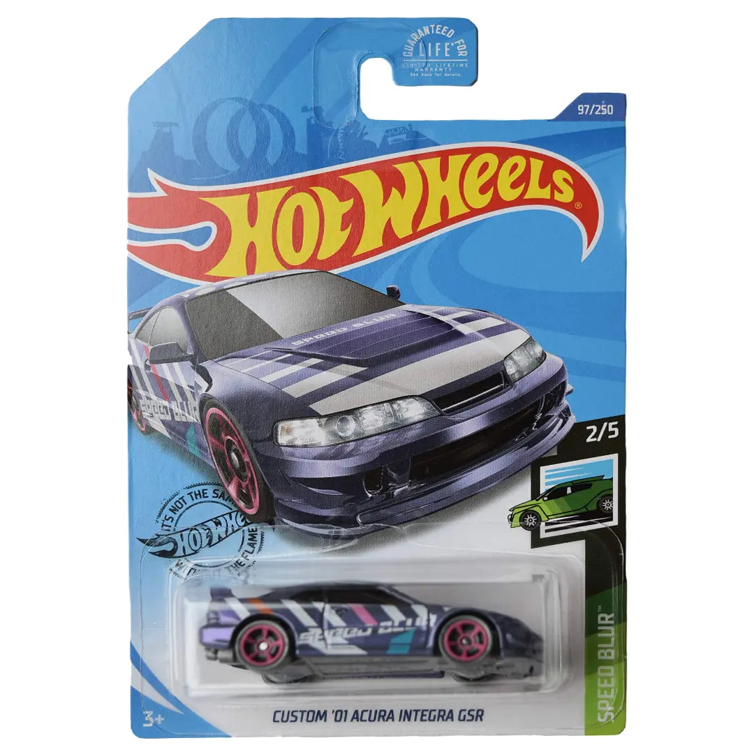Custom 01 Acura Integra GSR - Speed Blur 2/5 - Hot Wheels
