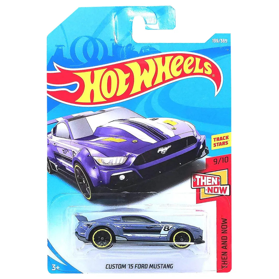 Custom 15 Ford Mustang - Then and Now 9/10 - Hot Wheels