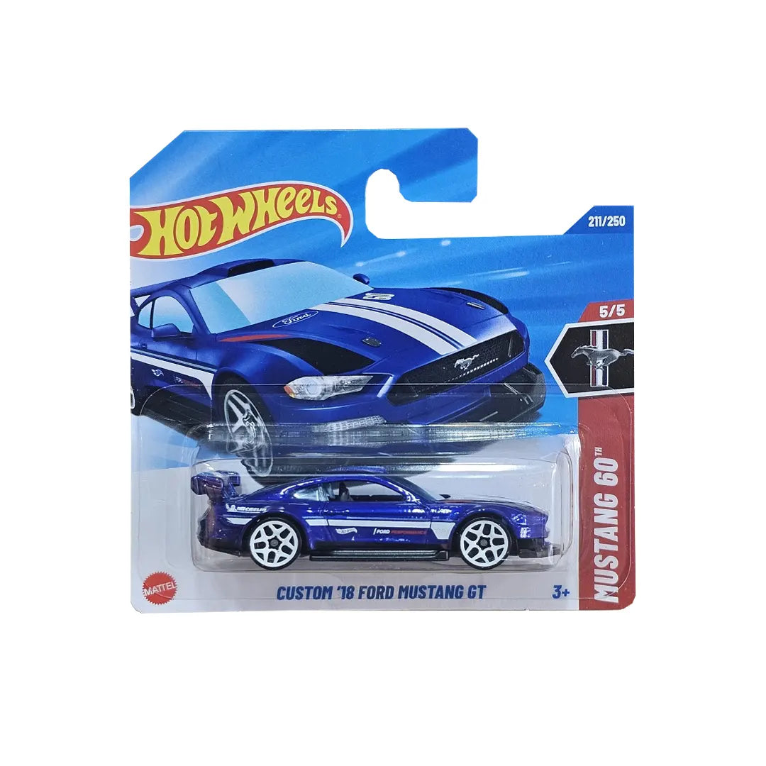 Custom 18 Ford Mustang Gt - Mustang 60 5/5 - Hot Wheels