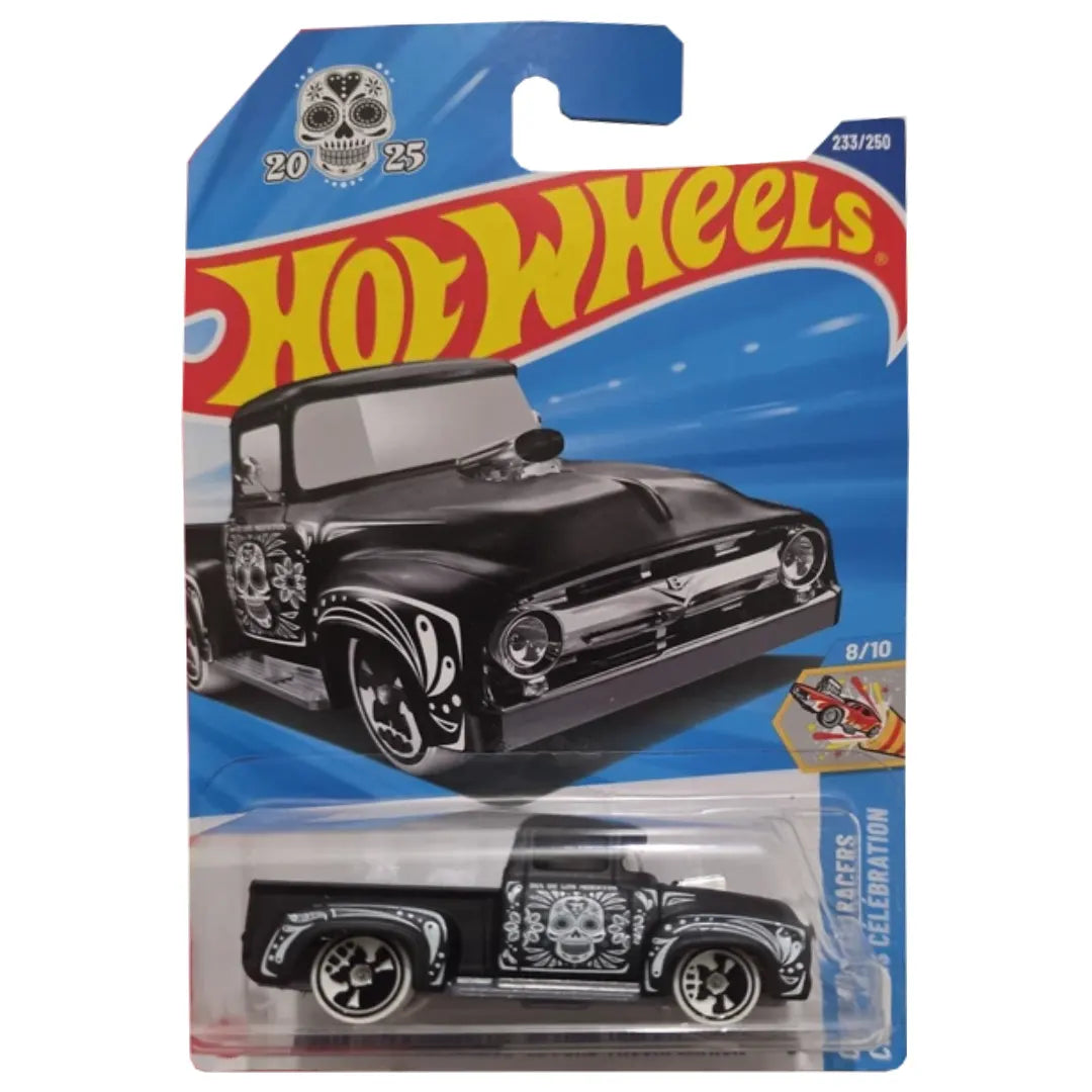 Custom 56 Ford Truck - Celebration Racers 8/10 - Hot Wheels