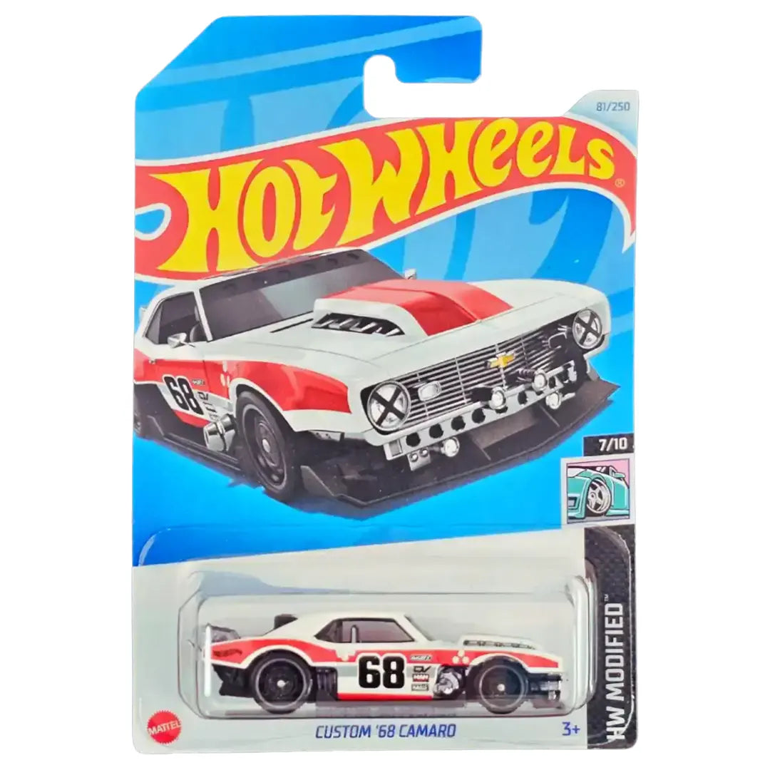 Custom 68 Camaro - Modified 7/10 - Hot Wheels