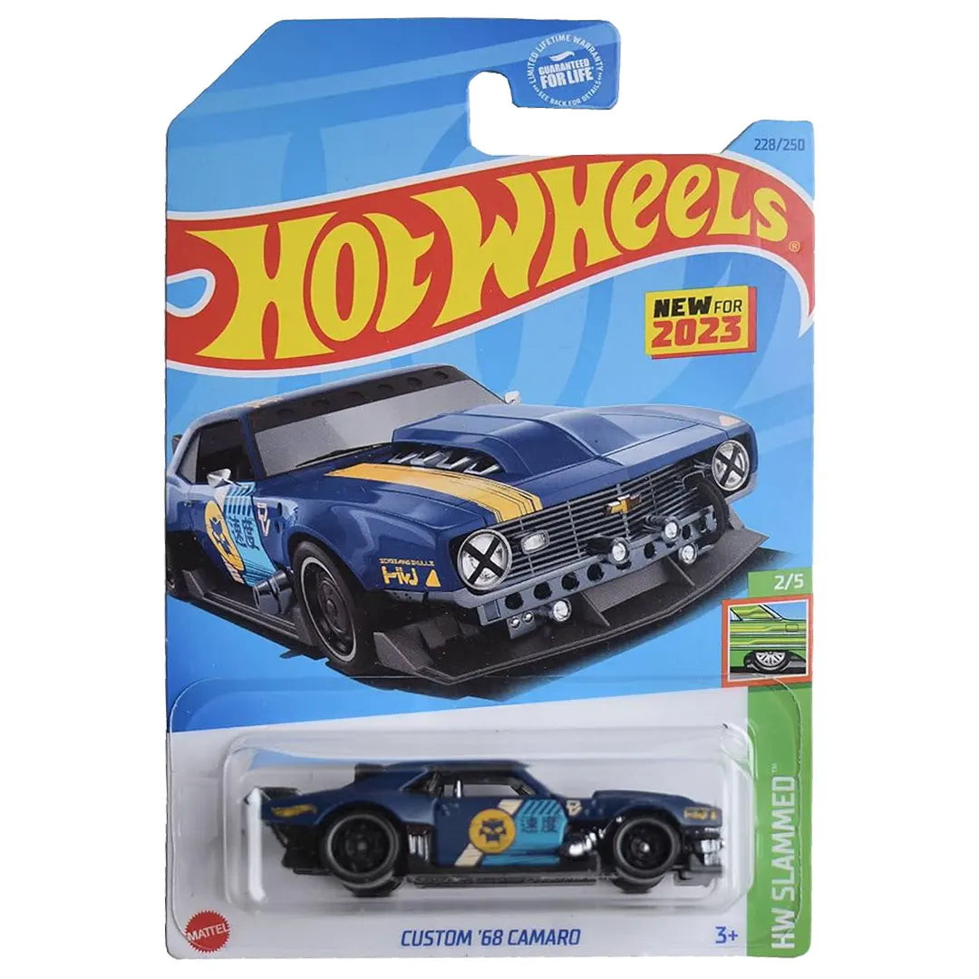 Custom 68 Camaro - Slammed 2/5 - Hot Wheels