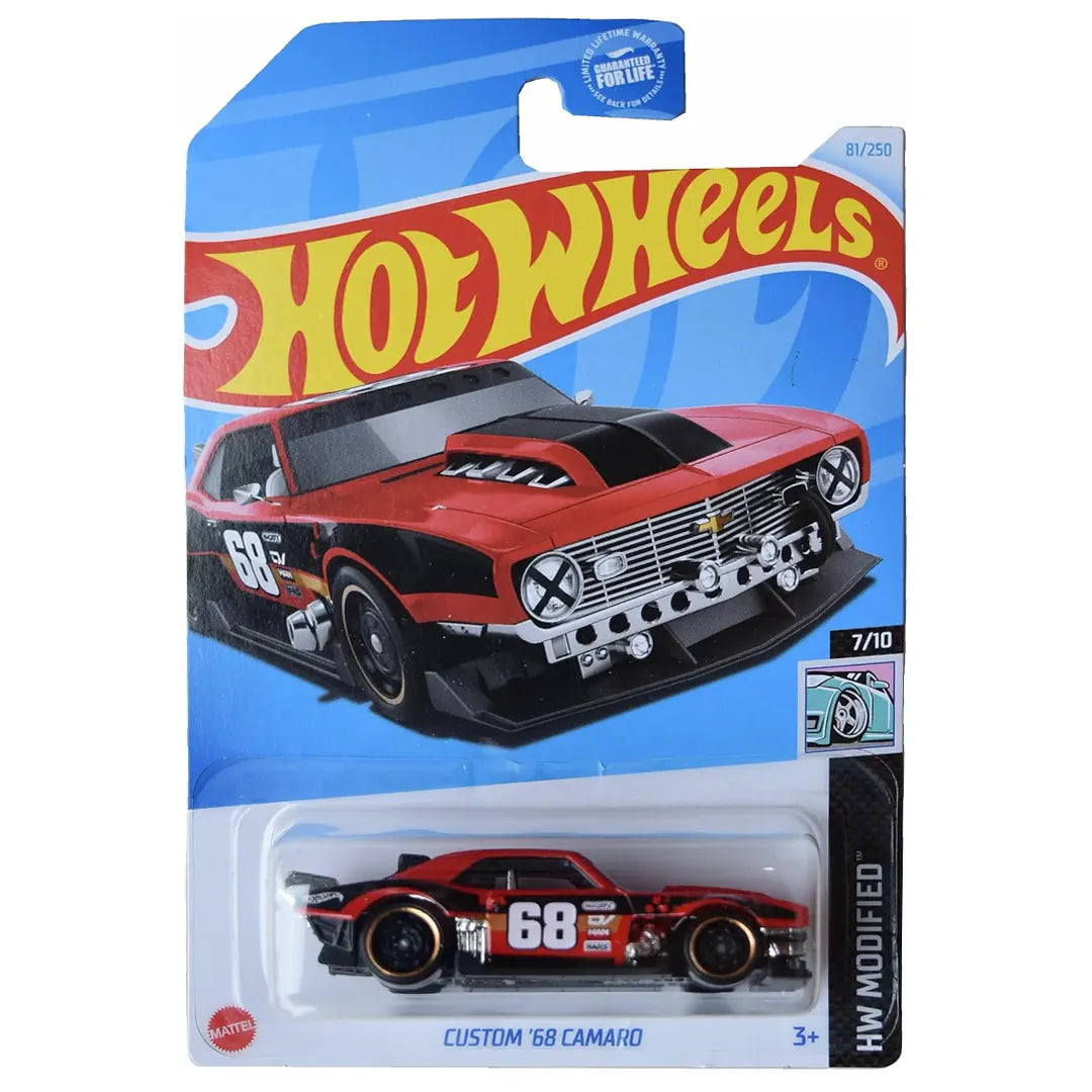 Custom 68 Camaro - Modified 7/10 - Hot Wheels