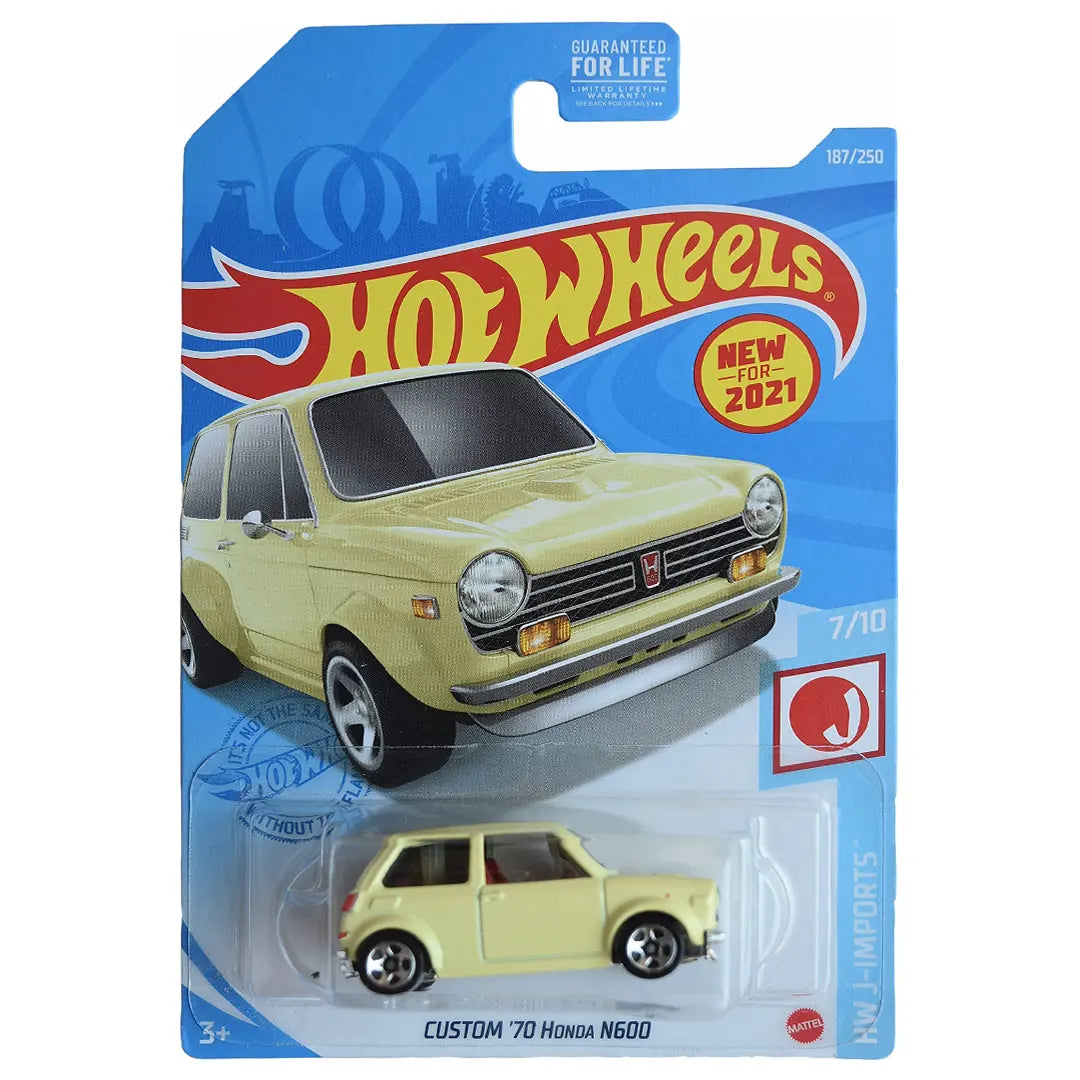 Custom 70 Honda N600 - J-Imports 7/10 - Hot Wheels