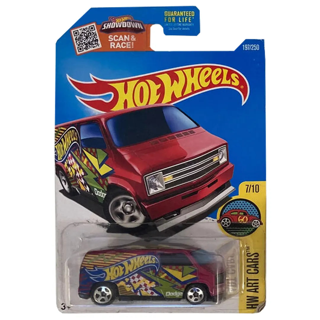 Custom 77 Dodge Van - Art Cars 7/10 - Hot Wheels
