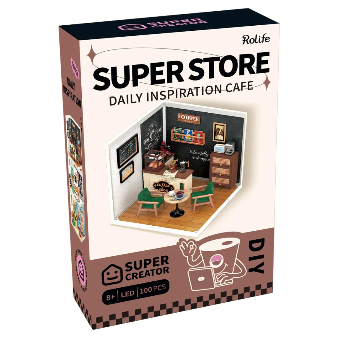 Daily Insoiration Daily Inspiration Cafe - Maqueta a Escala - Rolife β BlasterChile