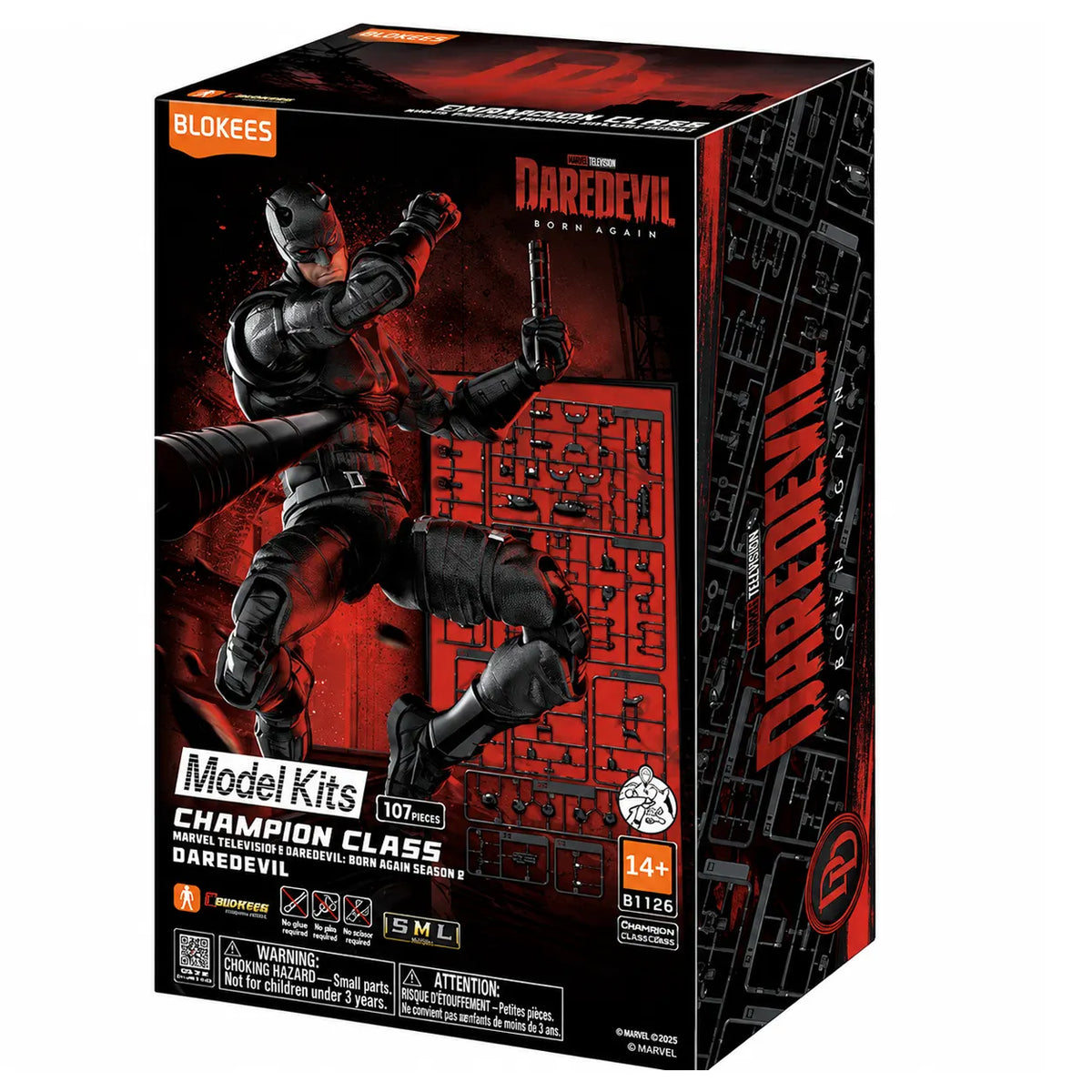 Daredevil - Marvel Born Again - Champion Class 14 - Model Kit Articulado - BLOKEES