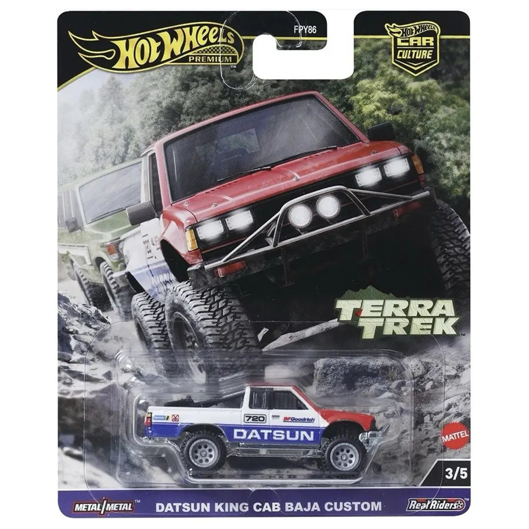 Datsun King Cab Baja Custom - Terra Trek 3/5 - Hot Wheels
