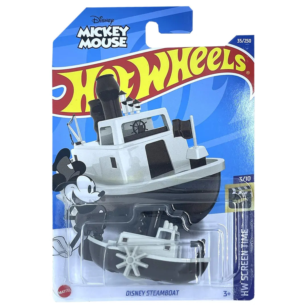 Disney Steamboat - Screen Time 3/10 - Hot Wheels