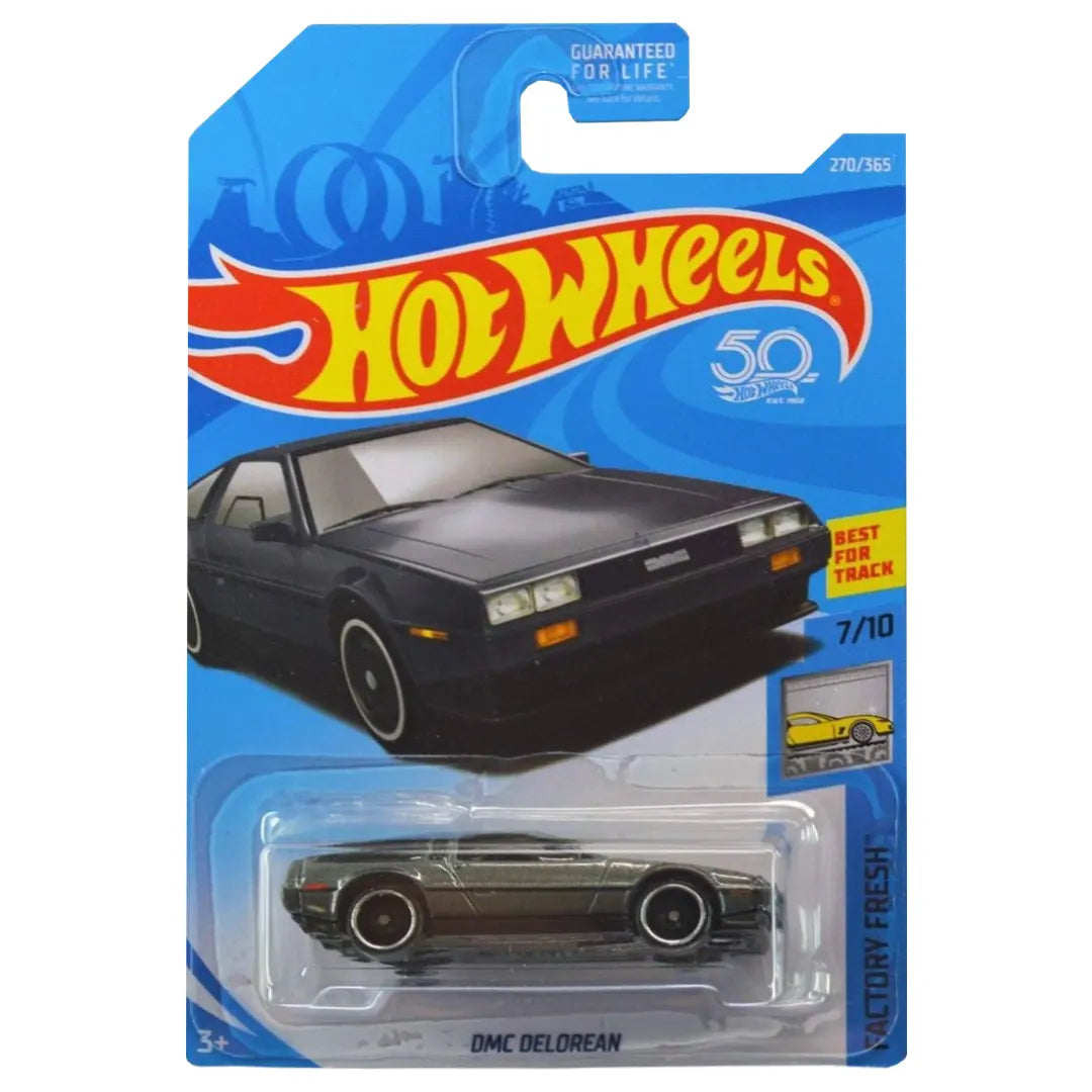 Dmc Delorean - Factory Fresh 7/10 - Hot Wheels