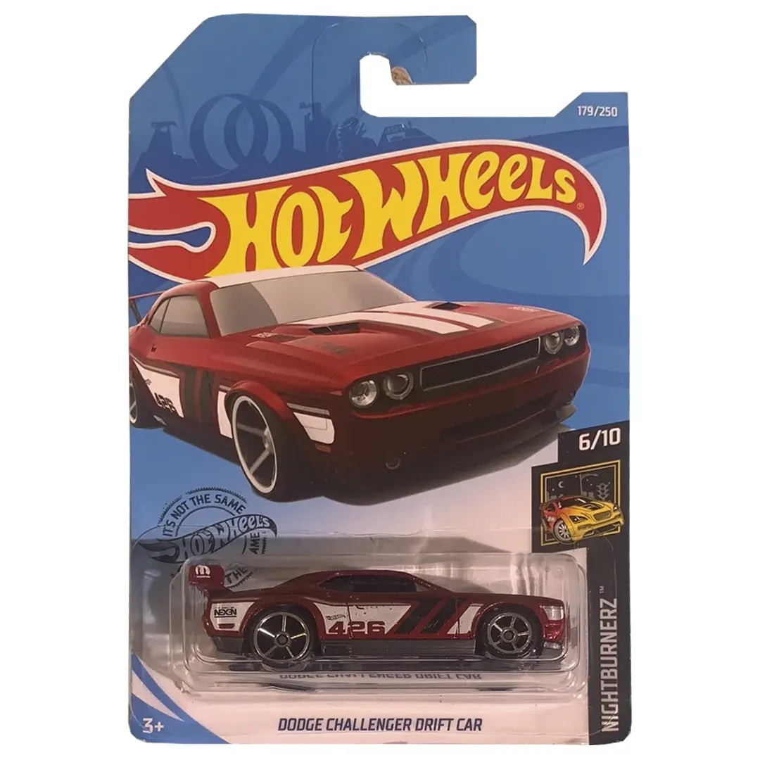 Dodge Challenger Drift Car - NightBurnerz 6/10 - Hot Wheels