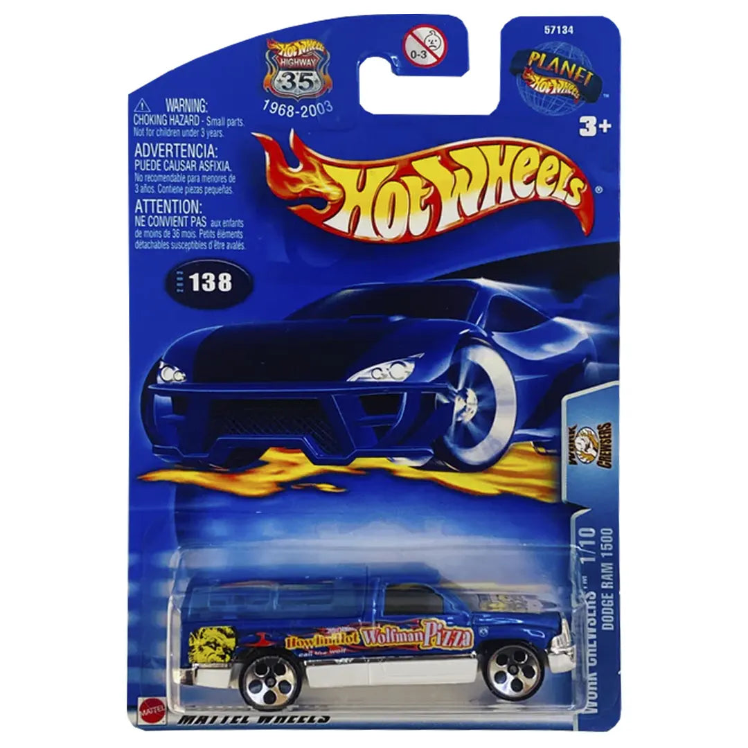 Dodge Ram 1500 - Work Crewsers 1/10 - Hot Wheels – BlasterChile