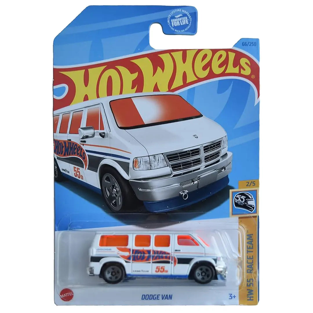 Dodge Van - 55 Race Team 2/5 - Hot Wheels