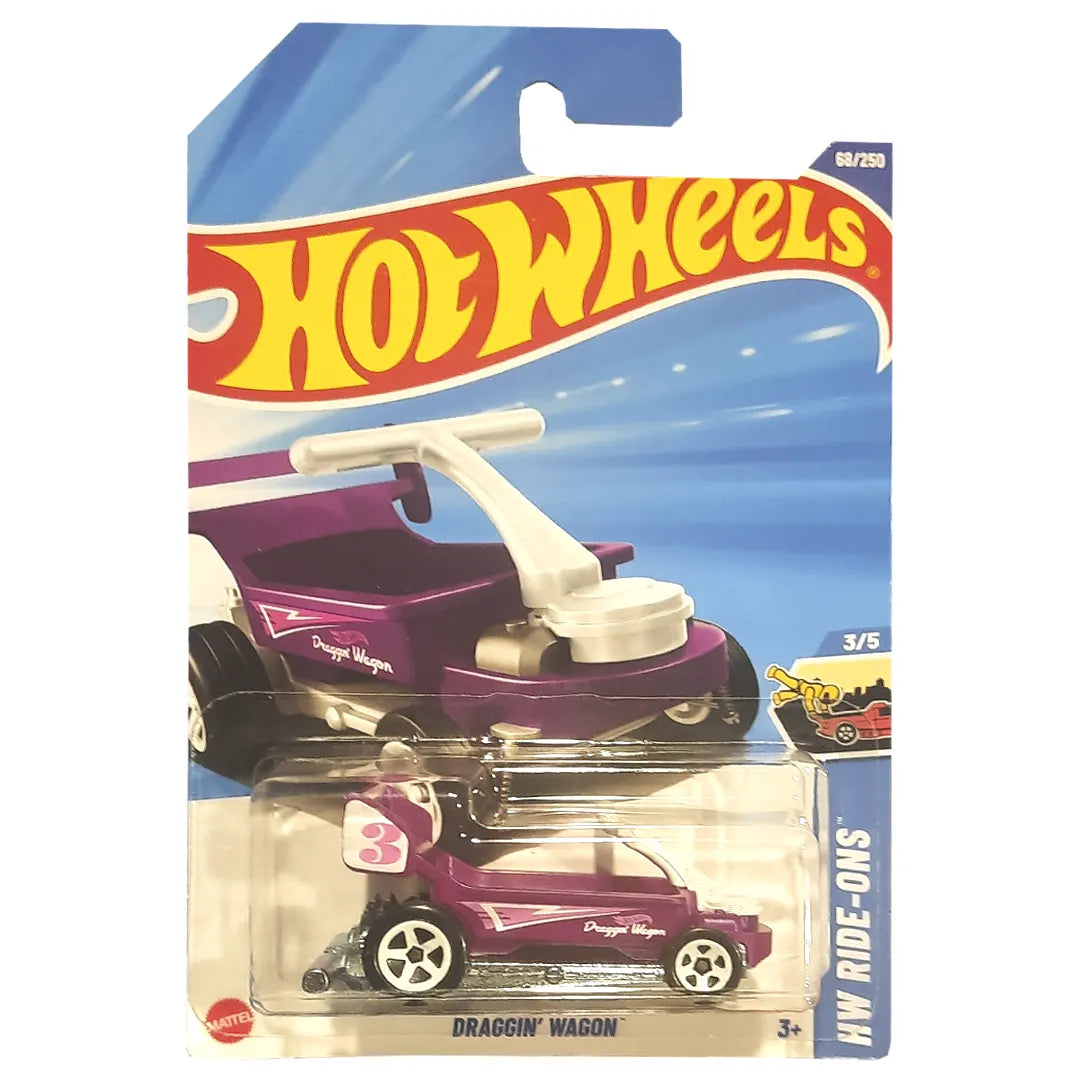 Draggin Wagon - Ride-Ons 3/5 - Hot Wheels