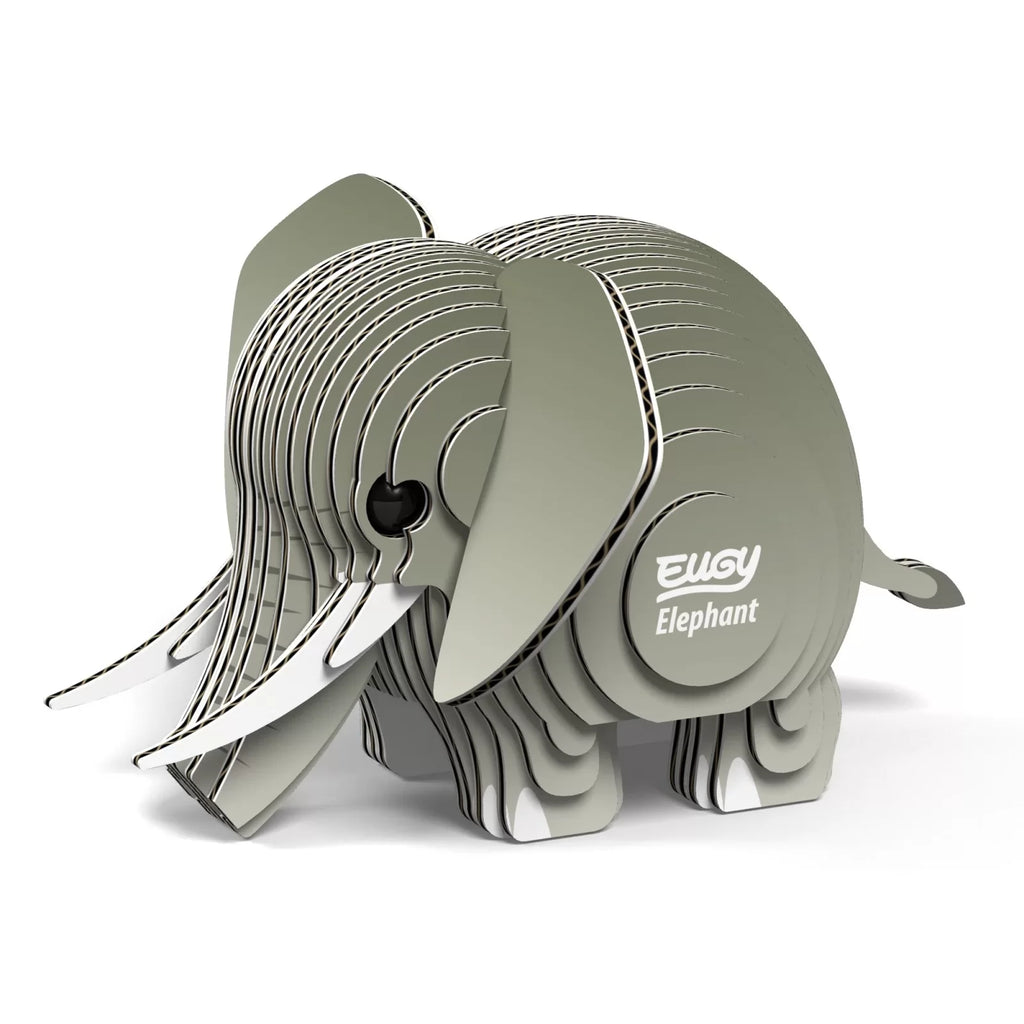 Elefante - Puzzle 3D de Cartón - Eugy Dodoland