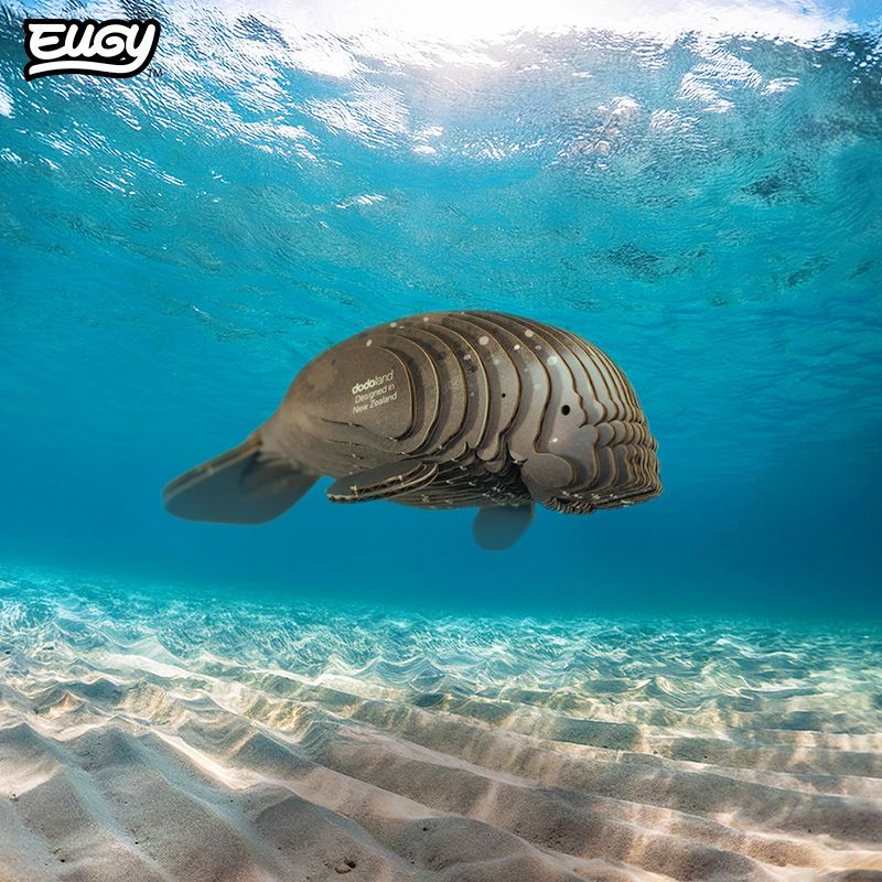 Manati - Puzzle 3D de Cartón - Eugy Dodoland