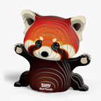 Red Panda - Puzzle 3D de Cartón - Eugy Dodoland