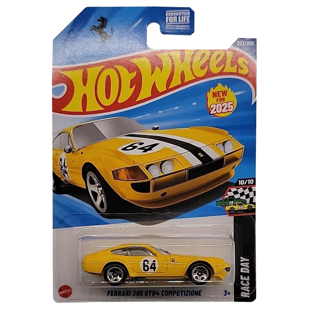 Ferrari 365 GTB4 Competizione - Race Day 10/10 - Hot Wheels