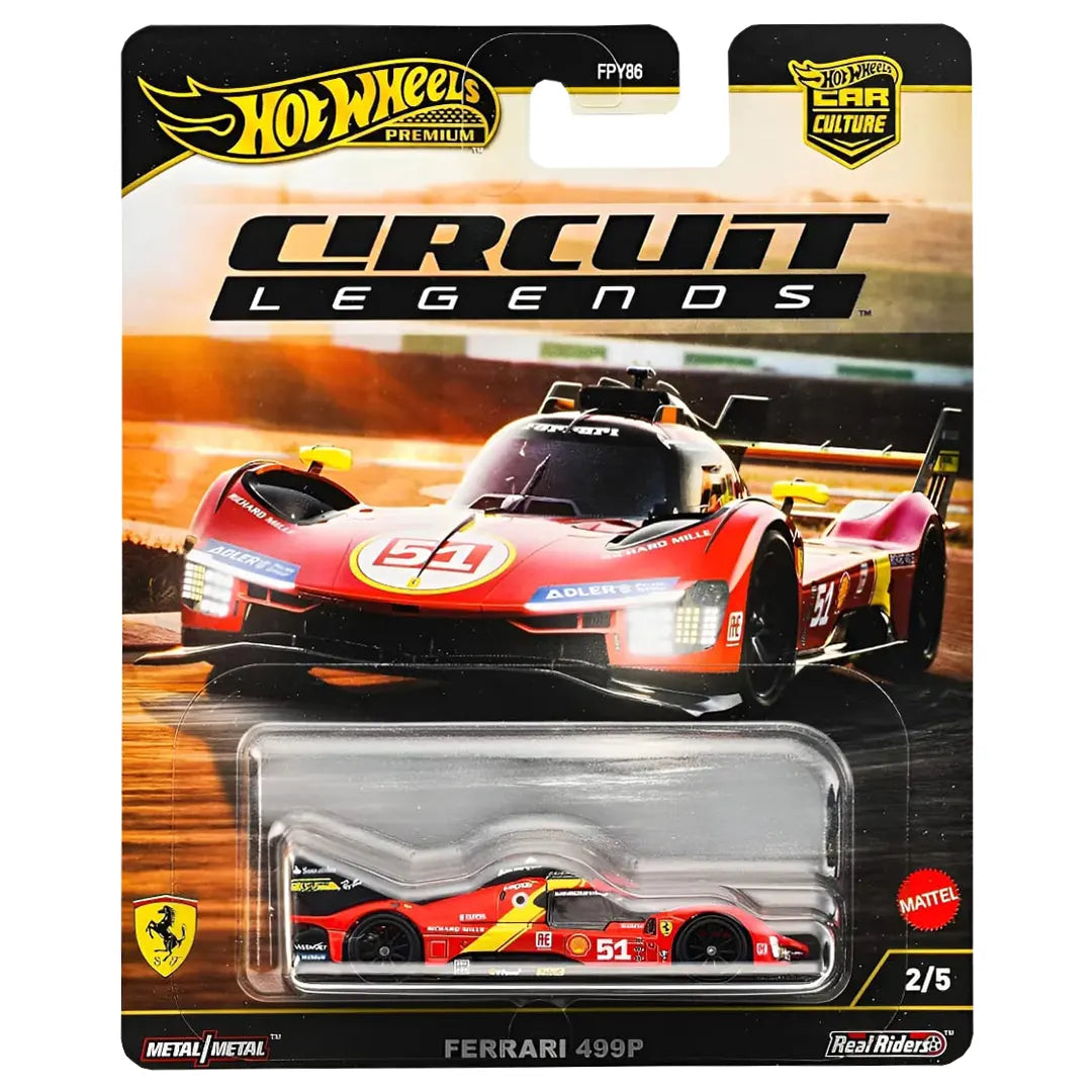 Ferrari 499P - Circuit Legends 2/5 - Hot Wheels