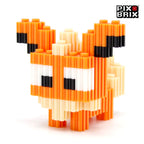 Flareon Pequeño Armable 3D - Pokemon - Pix Brix