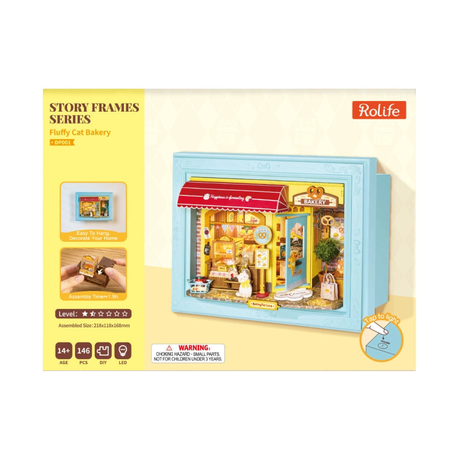 Panadería del Gato Peludo - Rolife - Maqueta Miniatura