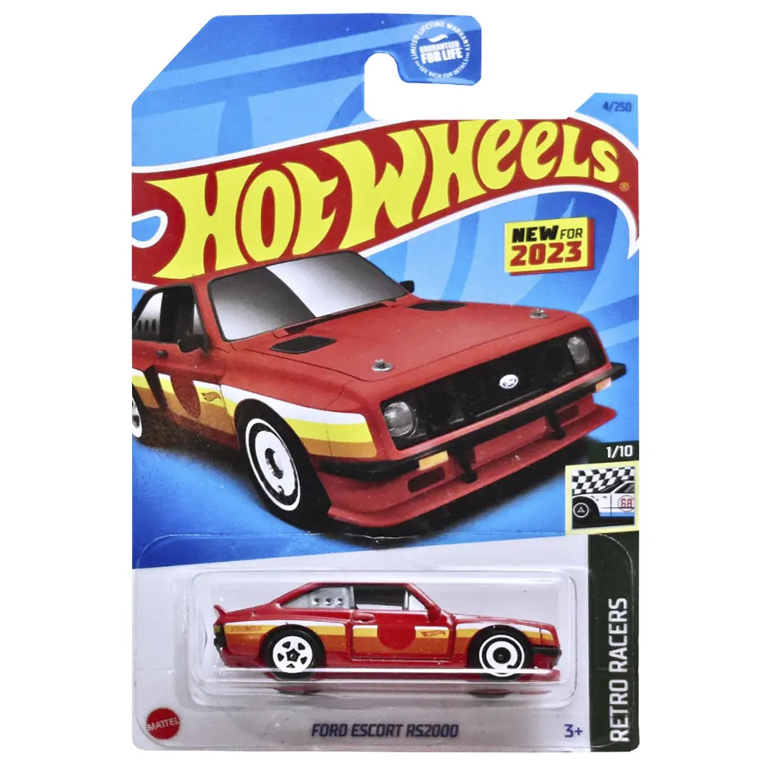 Ford Escort Rs2000 - Retro Racers 1/10 - Hot Wheels