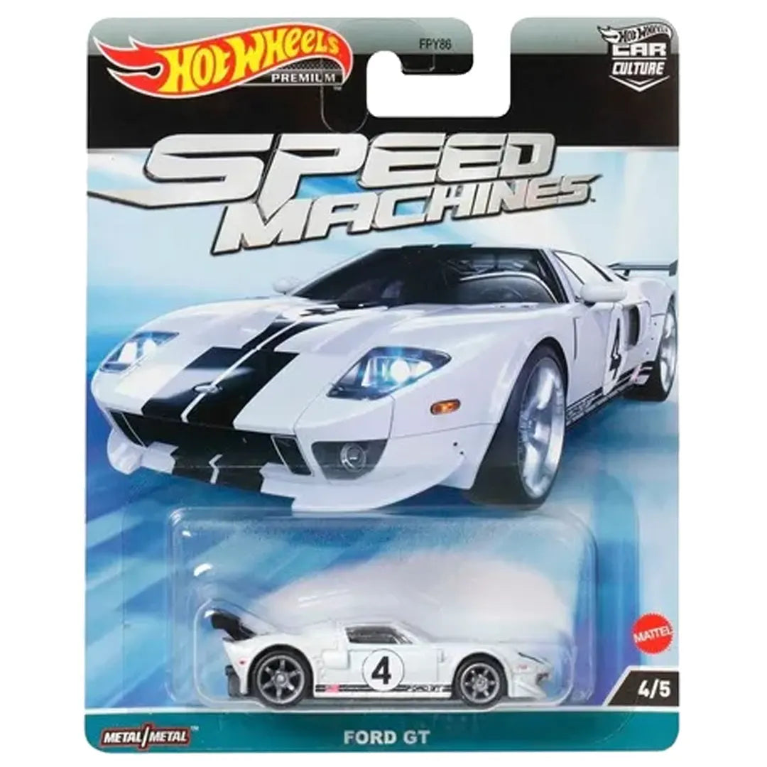 Ford Gt - Speed Machines 4/5 - Hot Wheels