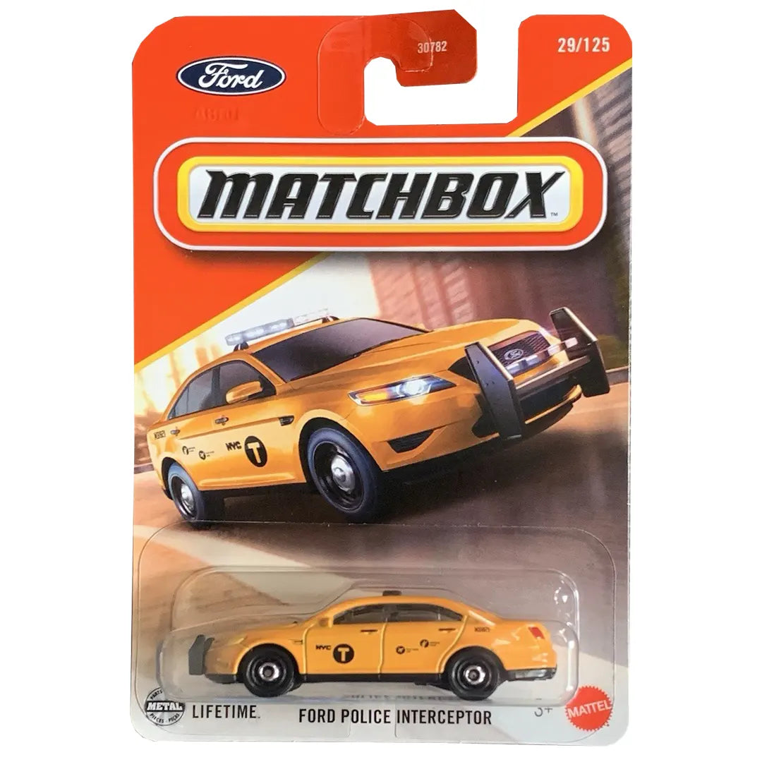Ford Police Interceptor - 29/125 - 2025 - Matchbox