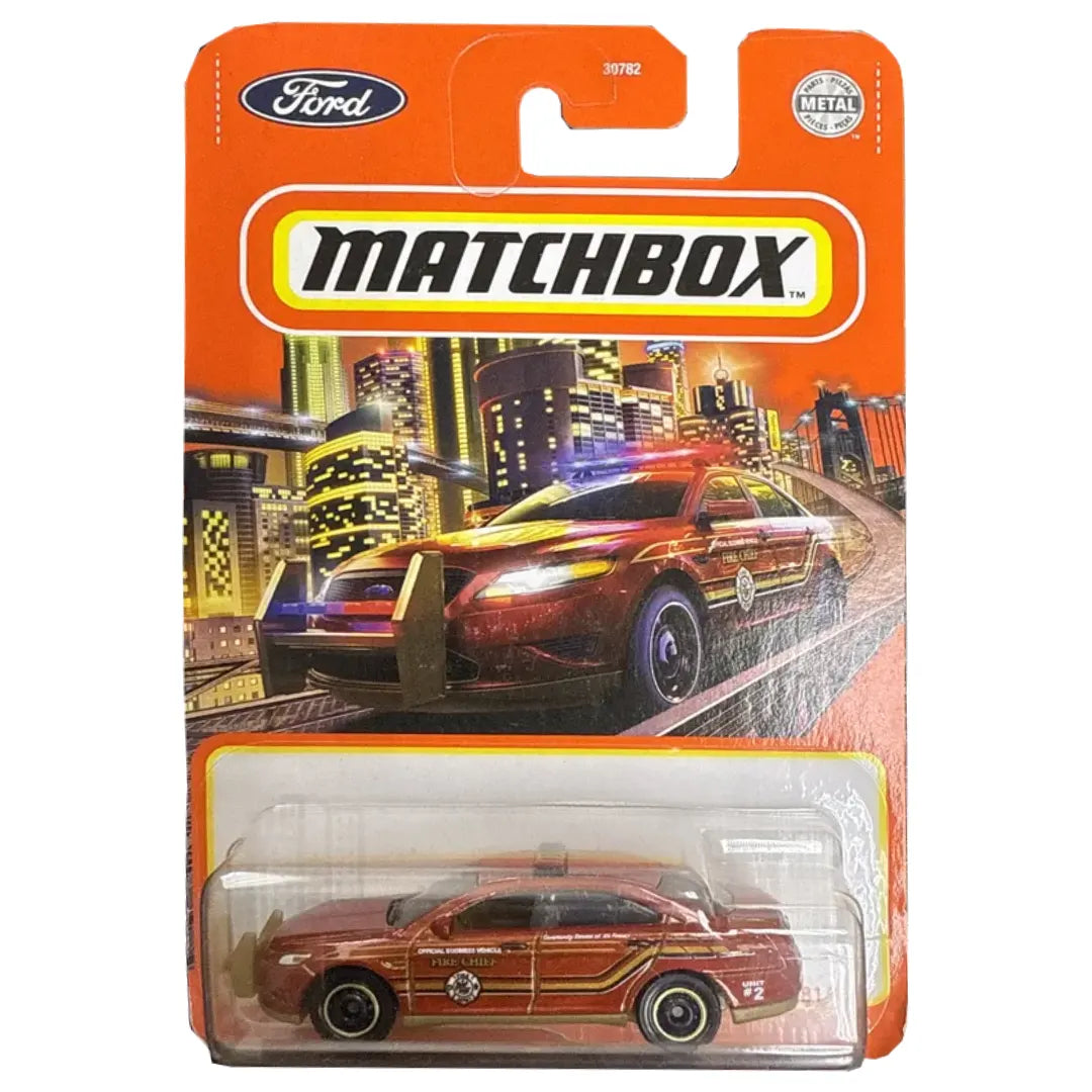 Ford Police Interceptor - 81/100 - 2020 - Matchbox