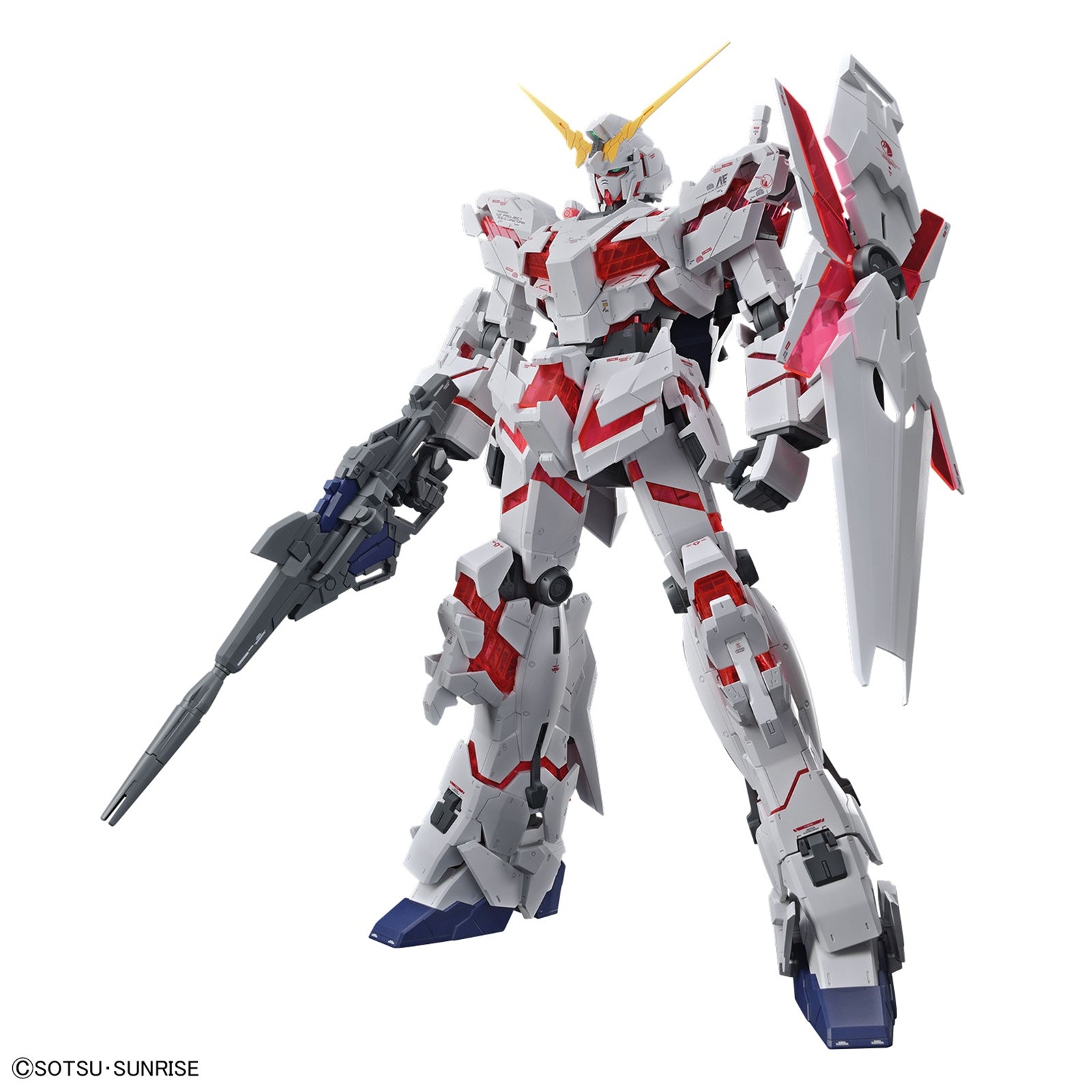 Mega Size 1/48 - UNICORN GUNDAM [DESTROY MODE] - Model Kit Articulado - Bandai