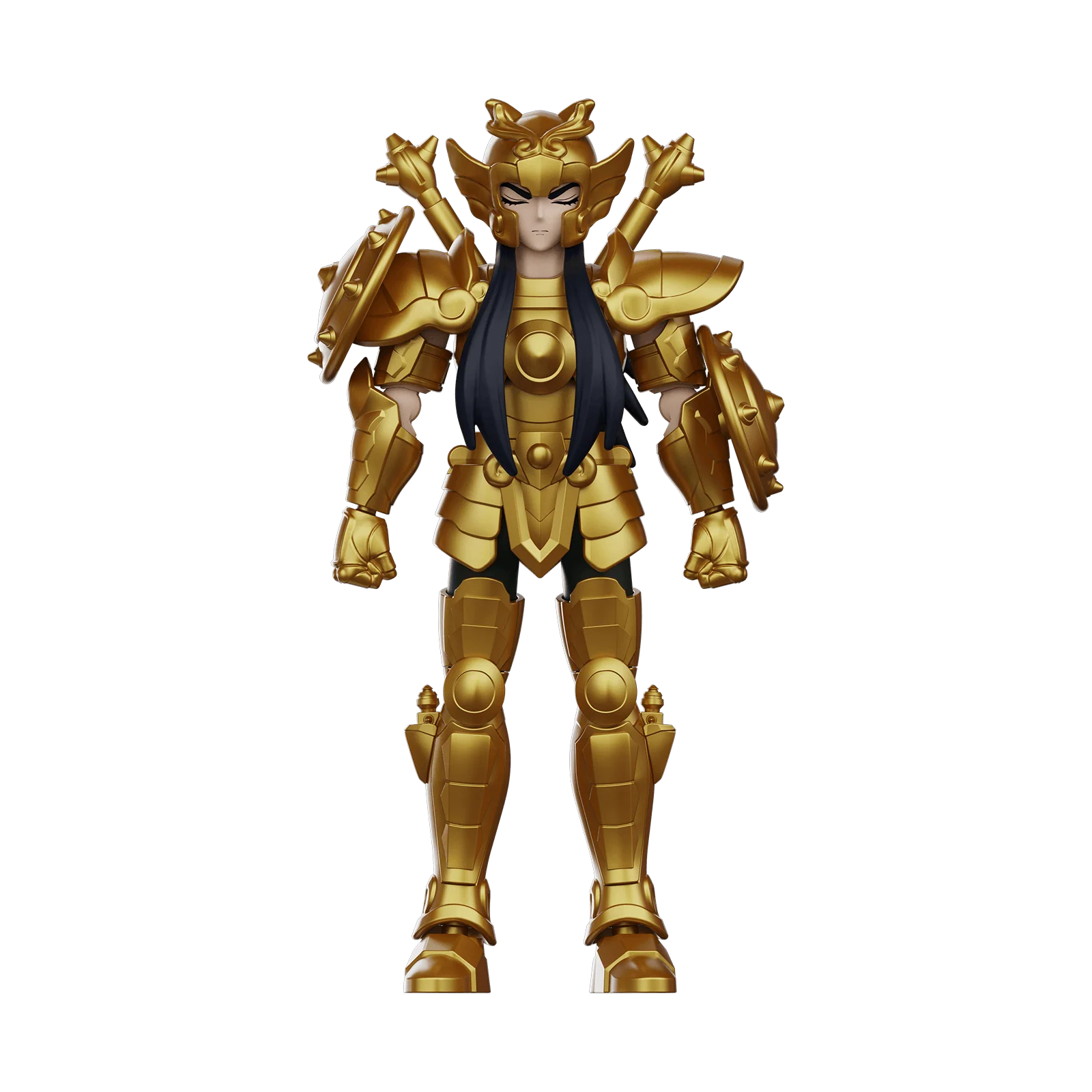 Figura Sorpresa - Saint Seiya Galaxy Version 02 - Legacy of the Gold Saints - Model Kit - BLOKEES