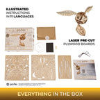 Golden Snitch - Maqueta Mecánica de Madera - Ugears