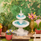 Green Fountain Garden - Rolife - Maqueta Miniatura