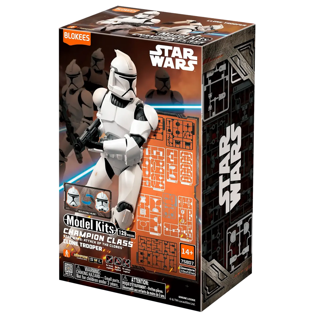 Clone Trooper - Star Wars - Champion Class 07 - Model Kit - BLOKEES