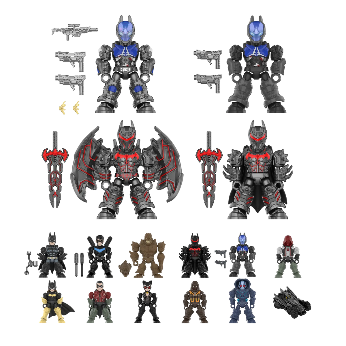 Figura Sorpresa - DC Defender Version 03 -  Arkham: Chaos Prologue - Model Kit - BLOKEES