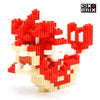 Gyarados Rojo Armable 3D - Pokemon - Pix Brix